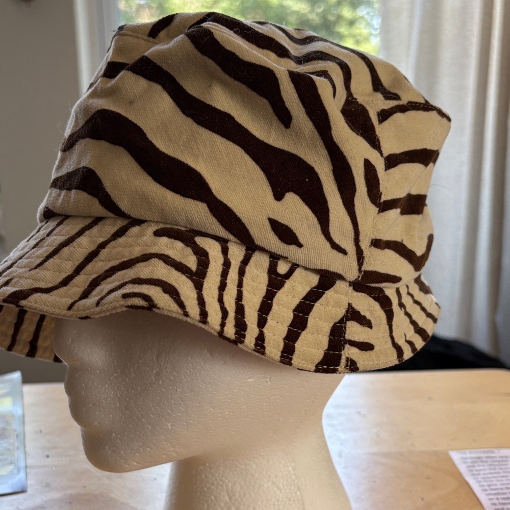 Zebra Print Bucket Hat